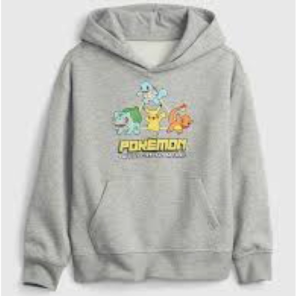 GAP Kids Heather Gray Hoodie